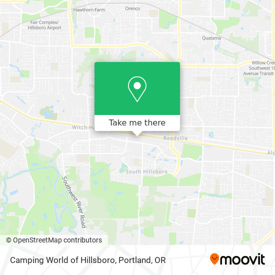 Camping World of Hillsboro map