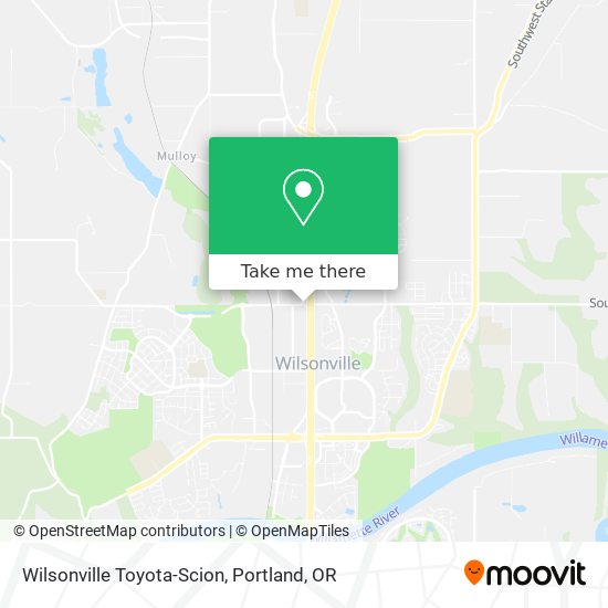 Mapa de Wilsonville Toyota-Scion