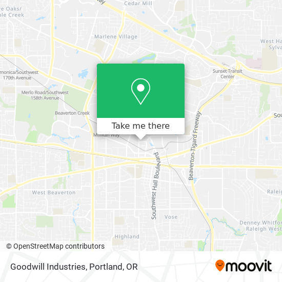 Mapa de Goodwill Industries