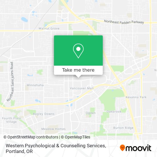 Western Psychological & Counselling Services map