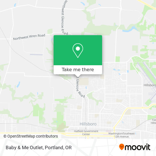 Baby & Me Outlet map