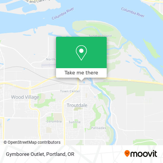 Gymboree Outlet map