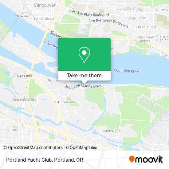 Mapa de Portland Yacht Club