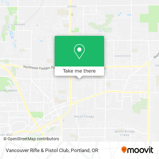 Mapa de Vancouver Rifle & Pistol Club