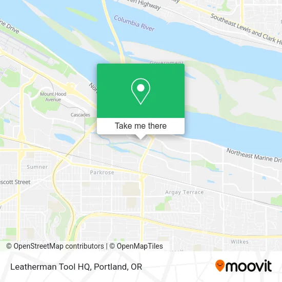 Leatherman Tool HQ map