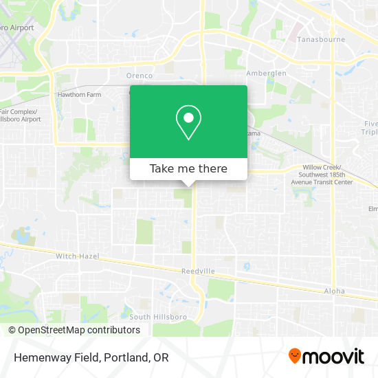 Mapa de Hemenway Field