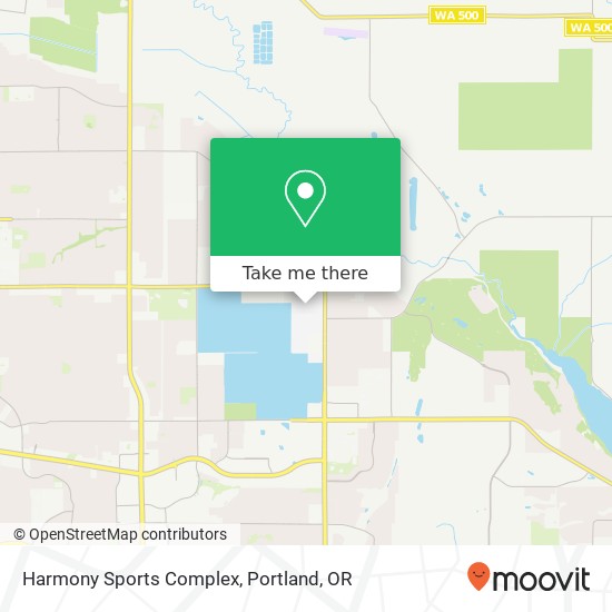 Mapa de Harmony Sports Complex