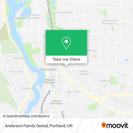 Mapa de Anderson Family Dental