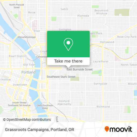 Grassroots Campaigns map