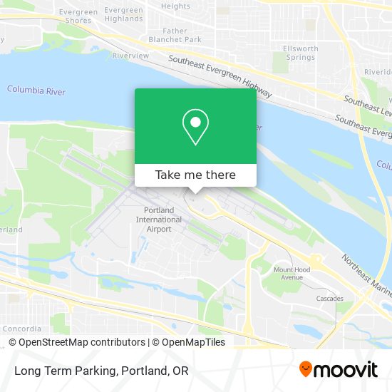 Mapa de Long Term Parking