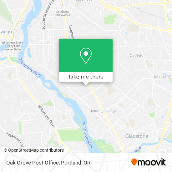 Mapa de Oak Grove Post Office