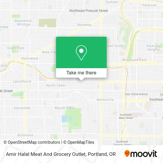 Mapa de Amir Halal Meat And Grocery Outlet