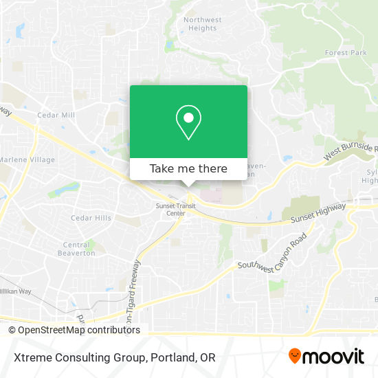 Xtreme Consulting Group map