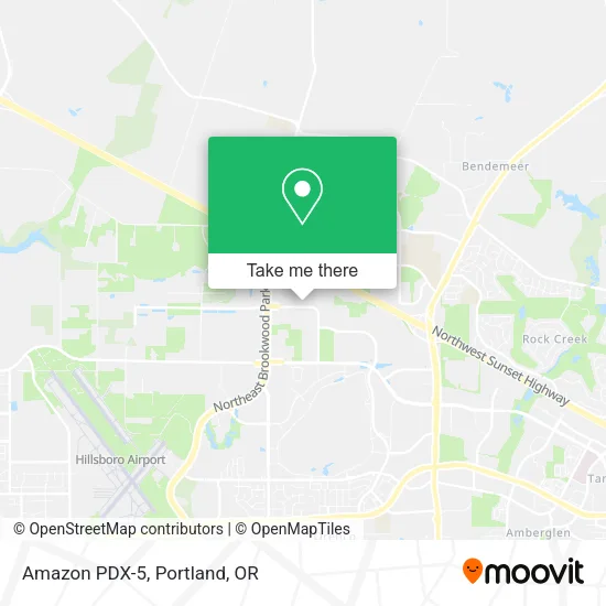 Amazon PDX-5 map