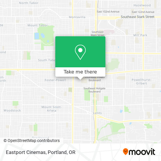 Eastport Cinemas map