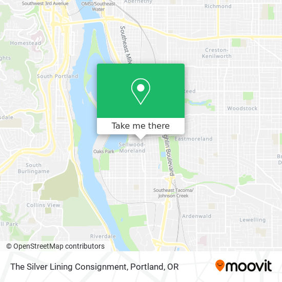 The Silver Lining Consignment map