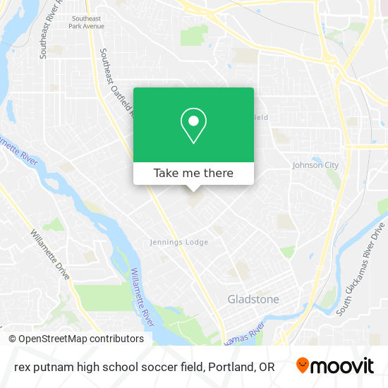 rex putnam high school soccer field map