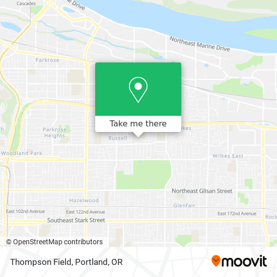 Thompson Field map