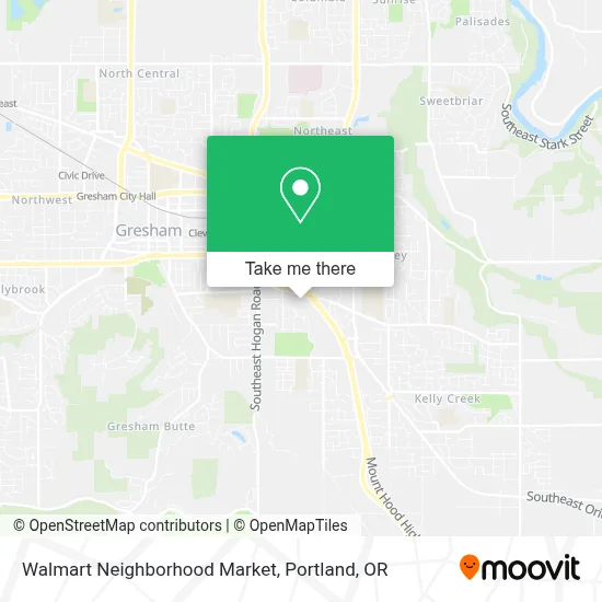 Walmart Neighborhood Market map