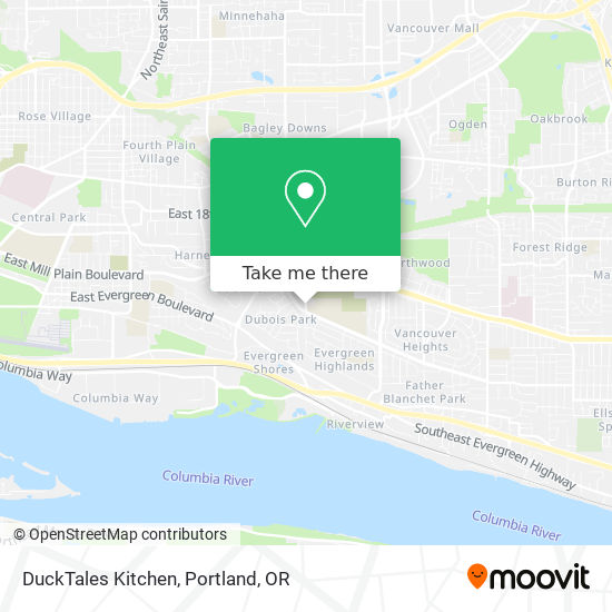 Mapa de DuckTales Kitchen