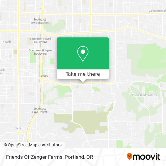 Mapa de Friends Of Zenger Farms