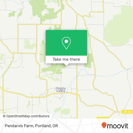 Mapa de Pendarvis Farm