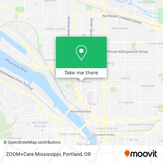 ZOOM+Care Mississippi map