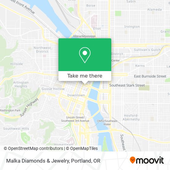 Malka Diamonds & Jewelry map