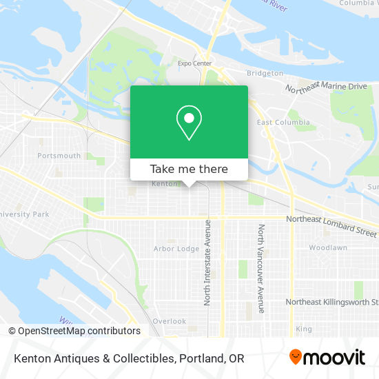 Kenton Antiques & Collectibles map