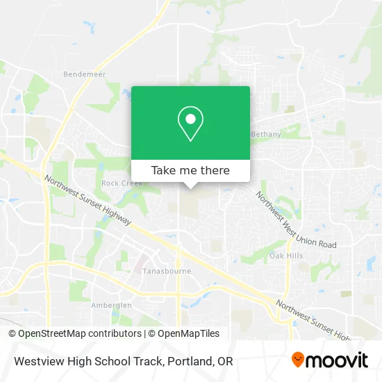 Westview High School Track map