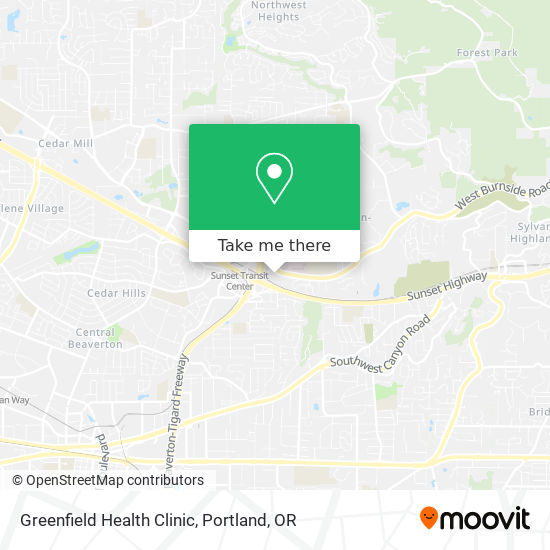 Greenfield Health Clinic map