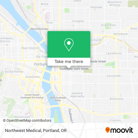 Mapa de Northwest Medical