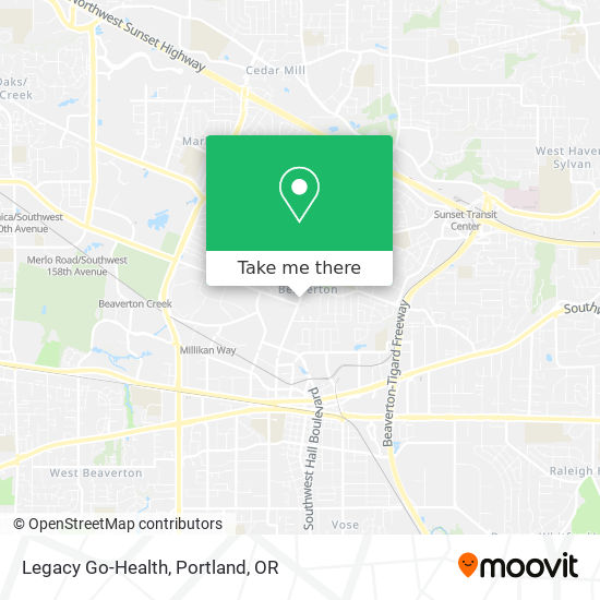 Legacy Go-Health map