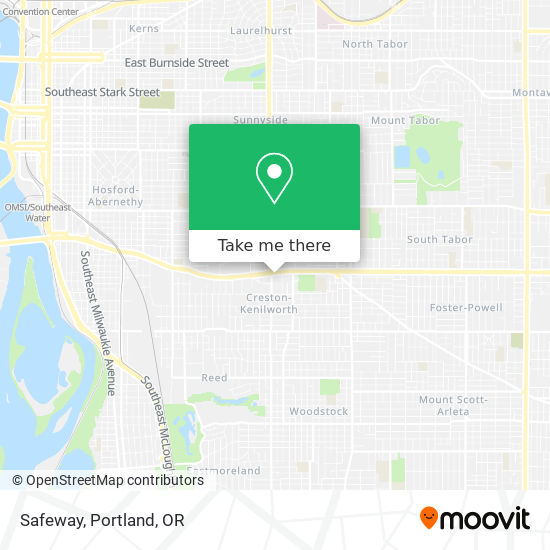 Safeway map