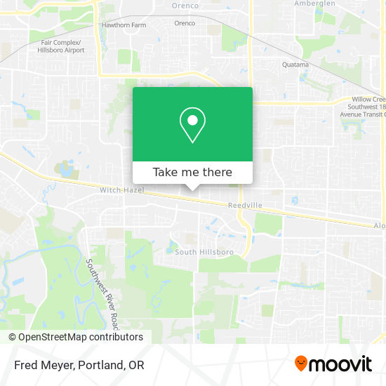 Mapa de Fred Meyer