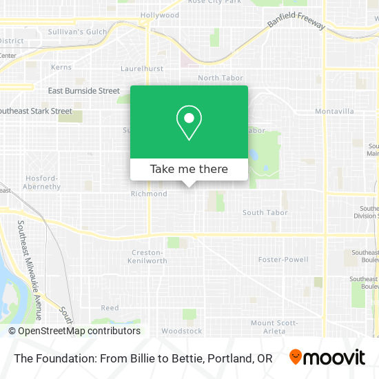 Mapa de The Foundation: From Billie to Bettie