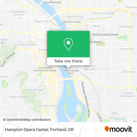 Hampton Opera Center map