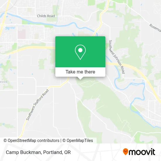 Camp Buckman map
