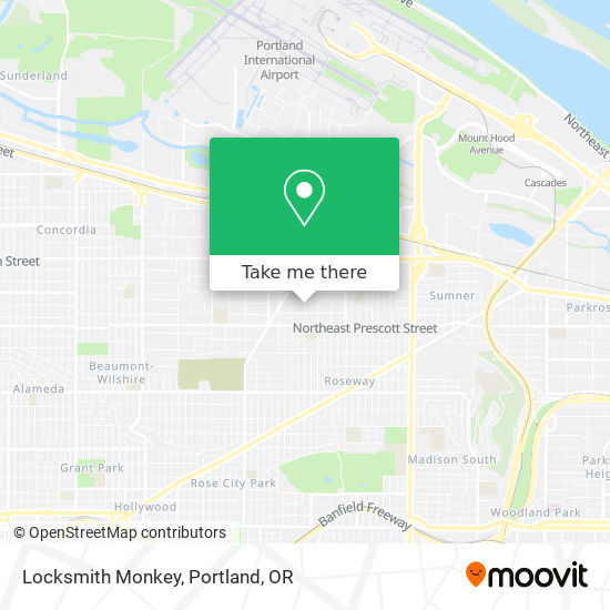 Locksmith Monkey map