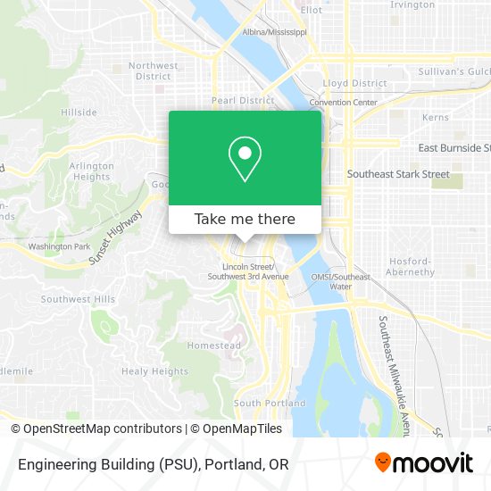 Engineering Building (PSU) map