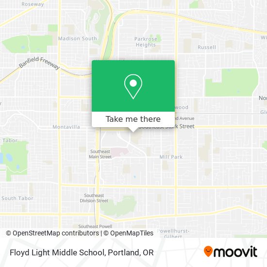 Mapa de Floyd Light Middle School