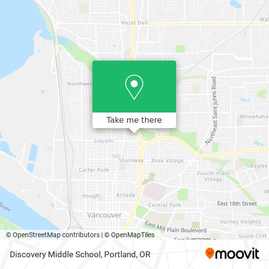 Discovery Middle School map