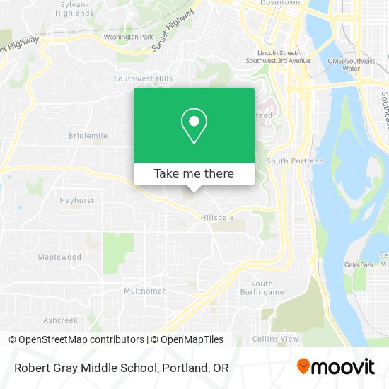 Mapa de Robert Gray Middle School