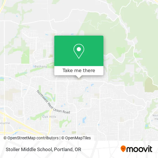 Mapa de Stoller Middle School