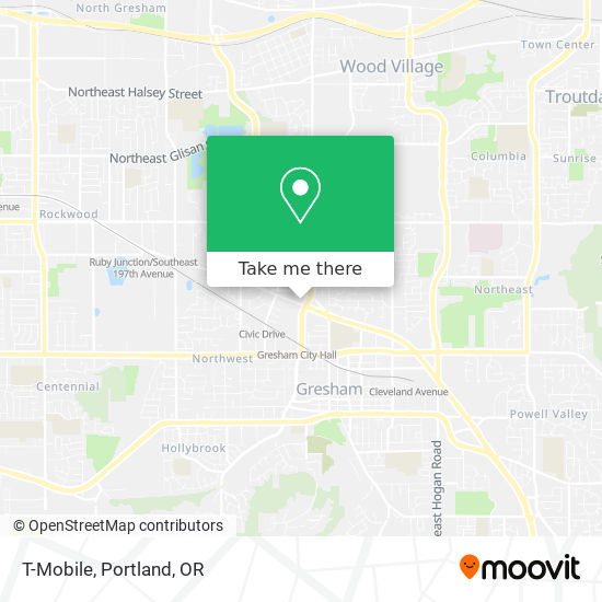 T-Mobile map