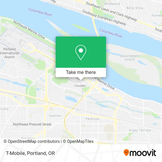 T-Mobile map