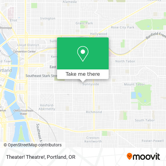 Theater! Theatre! map