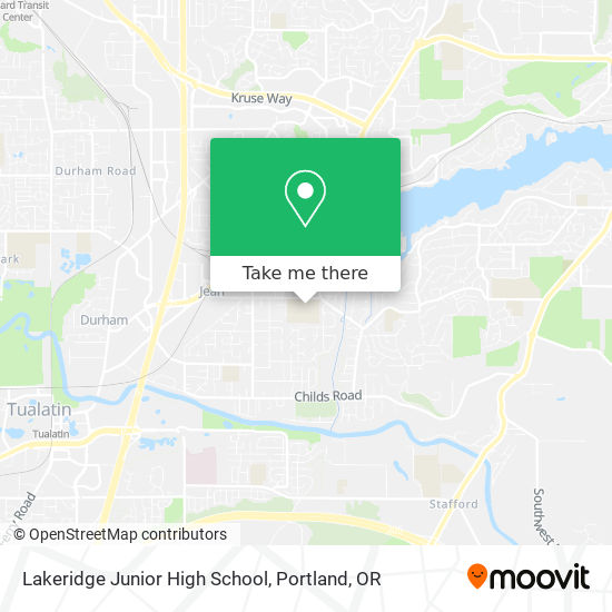 Lakeridge Junior High School map