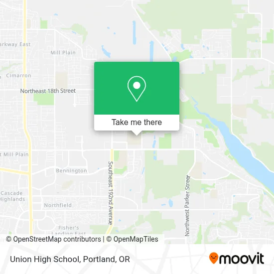 Union High School map