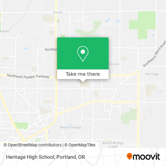 Heritage High School map